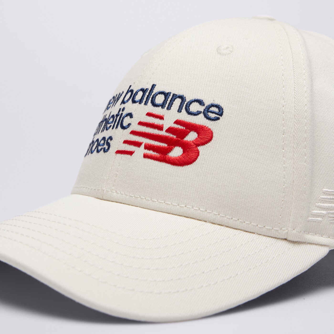 Дамска шапка с козирка NEW BALANCE ШАПКА ATHLETICS STRUCTURED HAT lah53004sst цвят бежов