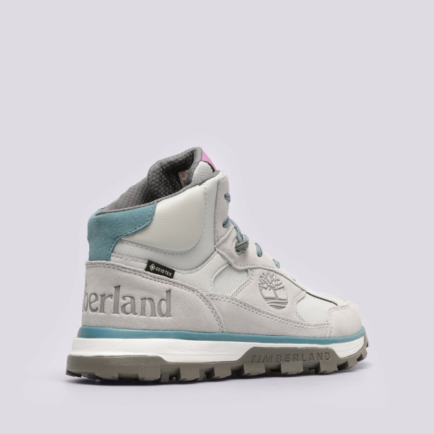 Детски зимни обувки TIMBERLAND TRAIL TREKKER MID GTX tb0a67sz0321 цвят сив