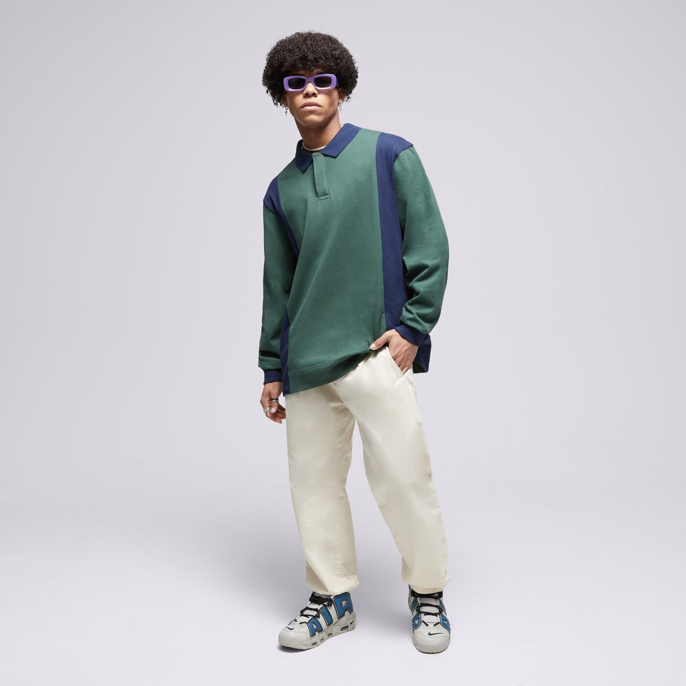 Мъжка тениска ELEMENT ТЕНИСКА ТИП ПОЛО LAWEN LS elykt00159-grt0 цвят зелен