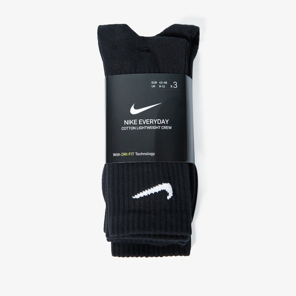 Дамски чорапи NIKE ЧОРАПИ EVERYDAY 3PACK sx7676-010 цвят черен