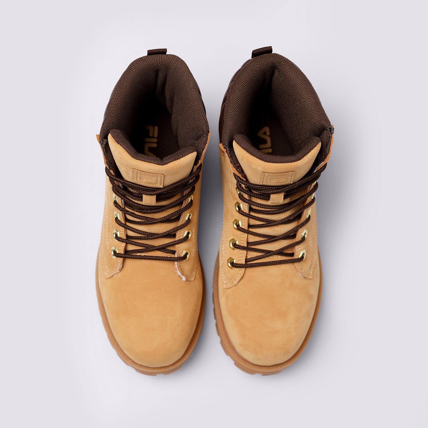 Дамски боти FILA WEEHAUKEN 5hm01852248 цвят жълт