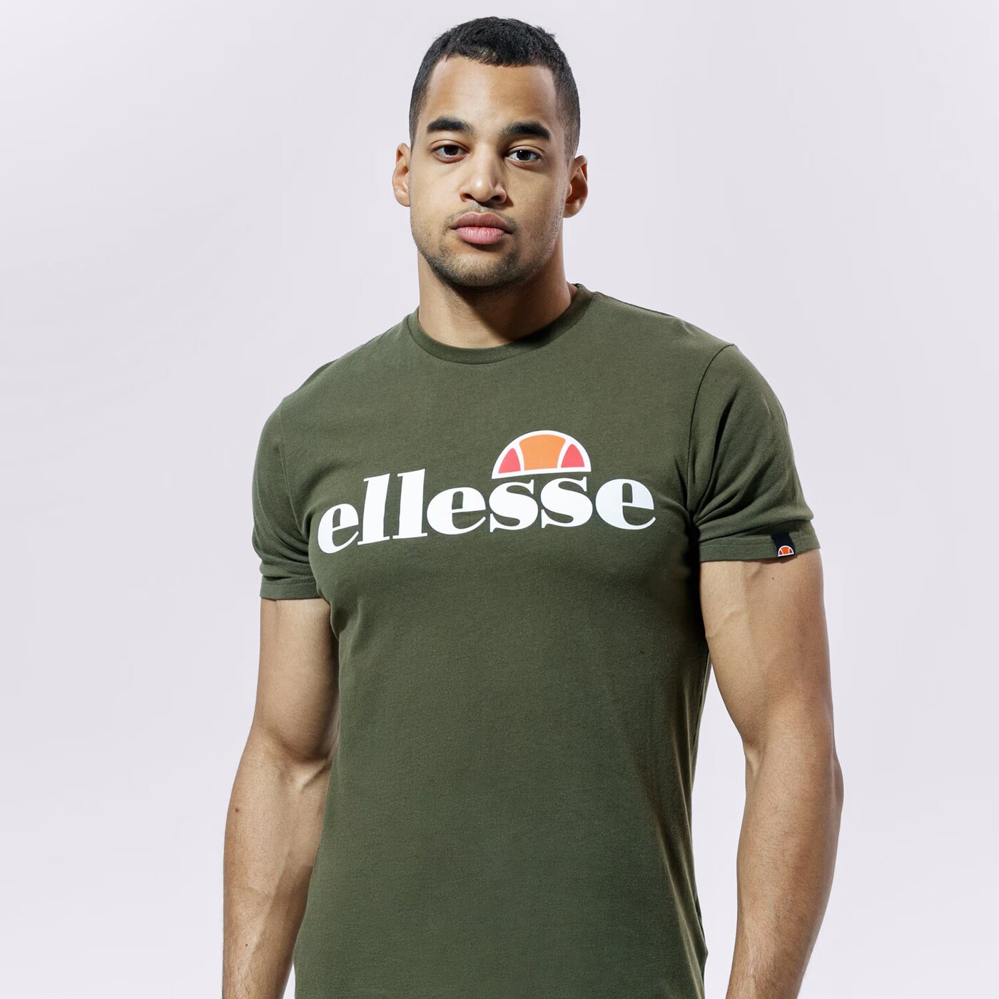 Мъжка тениска ELLESSE ТЕНИСКА SL PRADO shc07405506 цвят каки