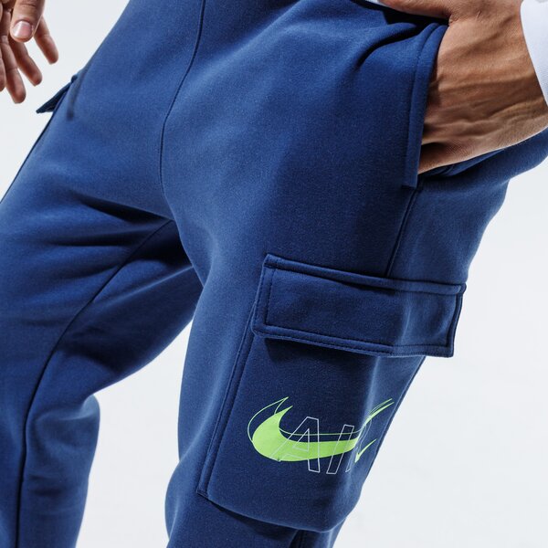 Мъжки панталони NIKE ПАНТАЛОНИ M NSW PANT CARGO AIR PRNT PACK dd9696-410 цвят тъмносин