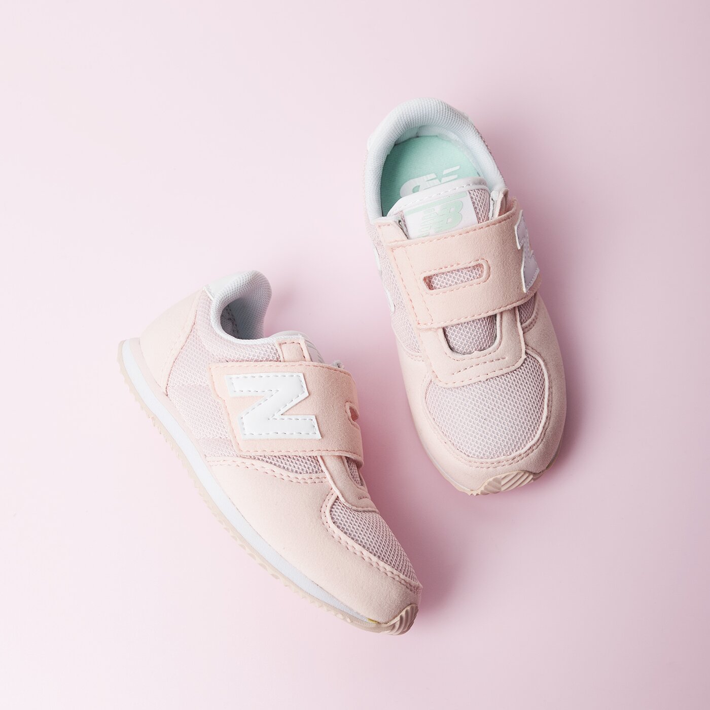 Детски маратонки NEW BALANCE KV220P2I kv220p2i цвят розов