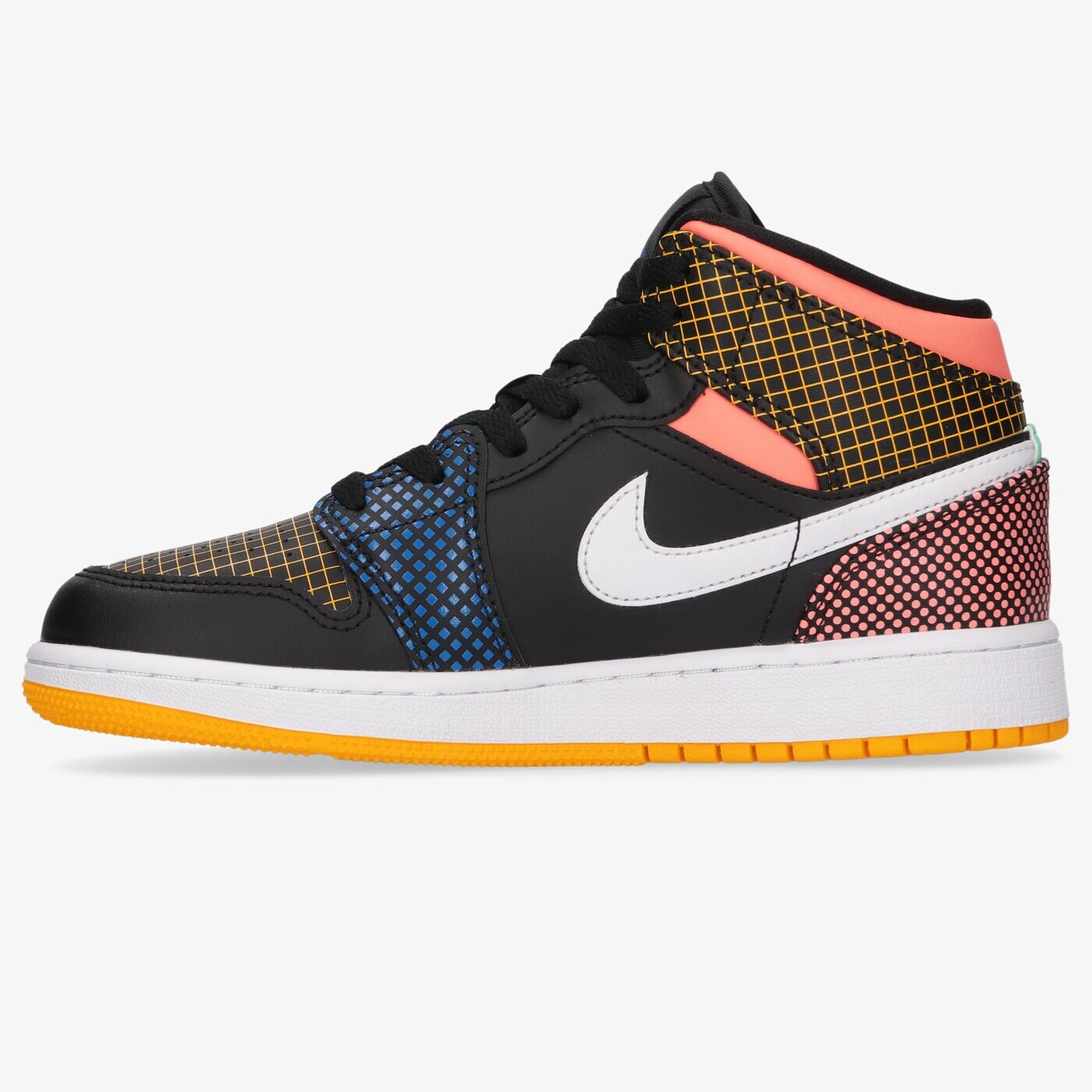 Детски маратонки AIR JORDAN 1 MID MMD dc4092-001 цвят многоцветен