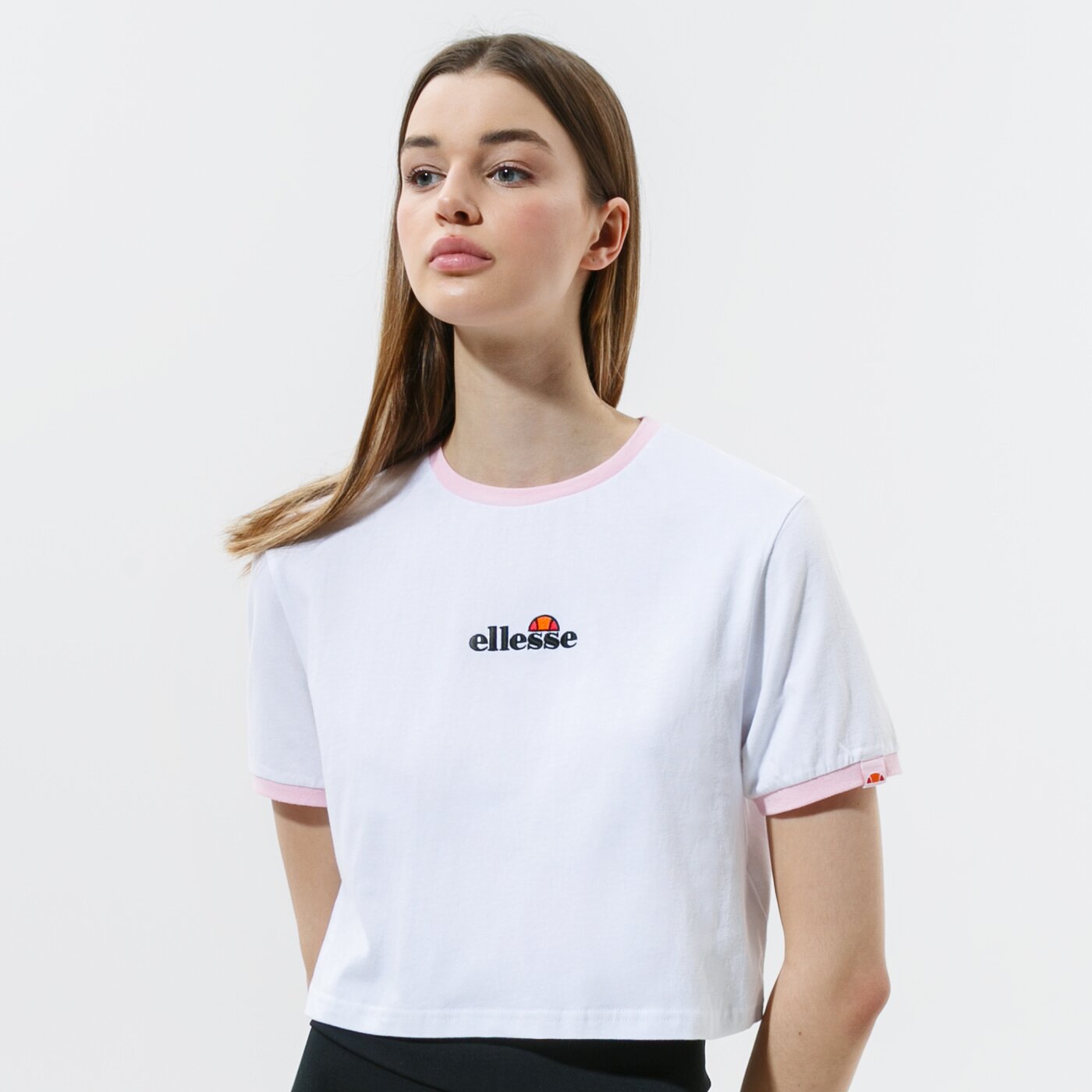 Дамска тениска ELLESSE ТЕНИСКА DERLA CROP ТЕНИСКА WHT sgj11884908 цвят бял