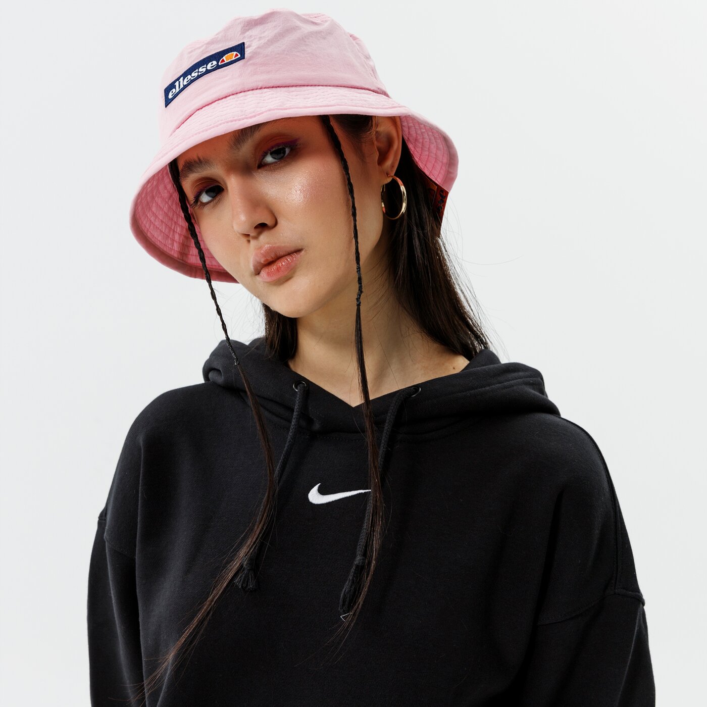 Дамски суичър NIKE СУИТЧЪР С КАЧУЛКА ESSENTIAL OVERSIZED HOODIE CLCTN dj7668-010 цвят черен