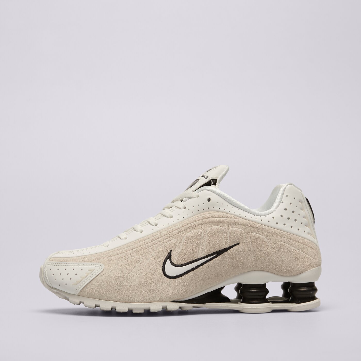 Дамски маратонки NIKE W SHOX R4 SE hq7739-100 цвят бежов