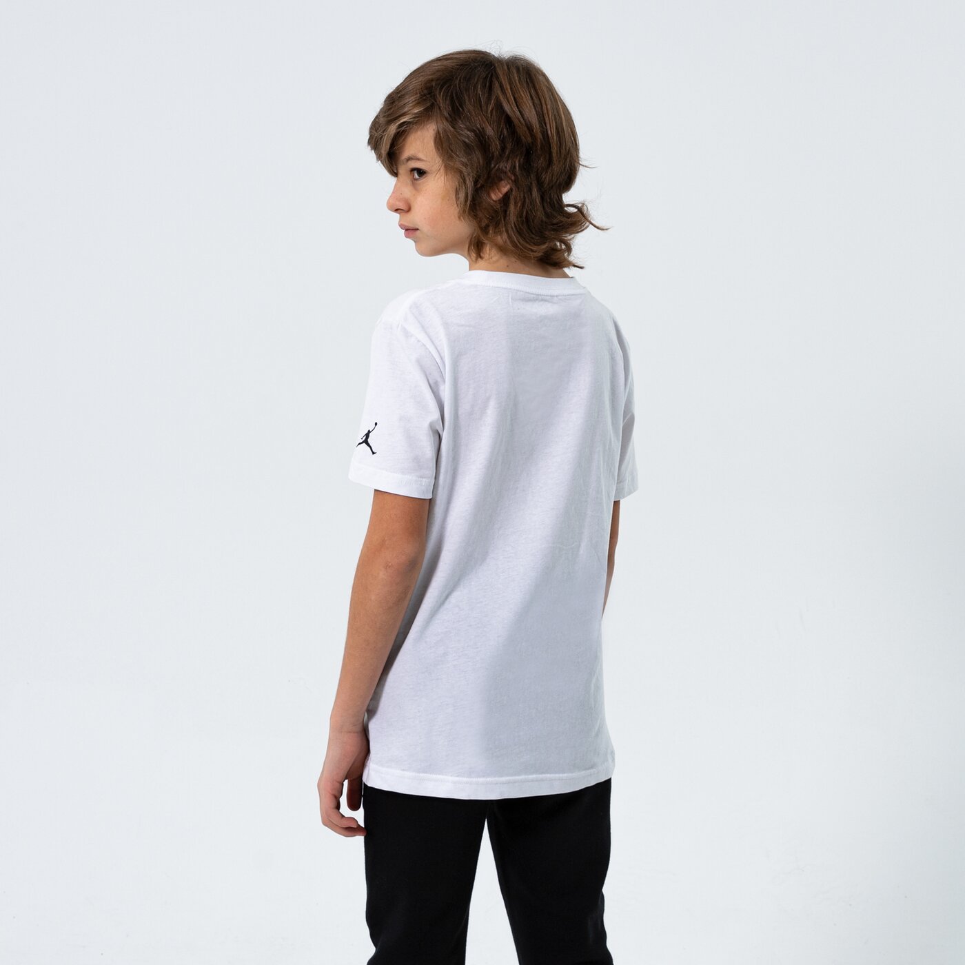 Детска тениска NIKE TSHIRT BOY 95b091001 цвят бял