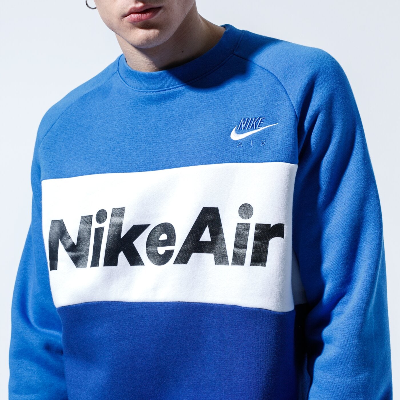 Мъжки суичър NIKE СУИТЧЪР AIR cj4827-480 цвят син