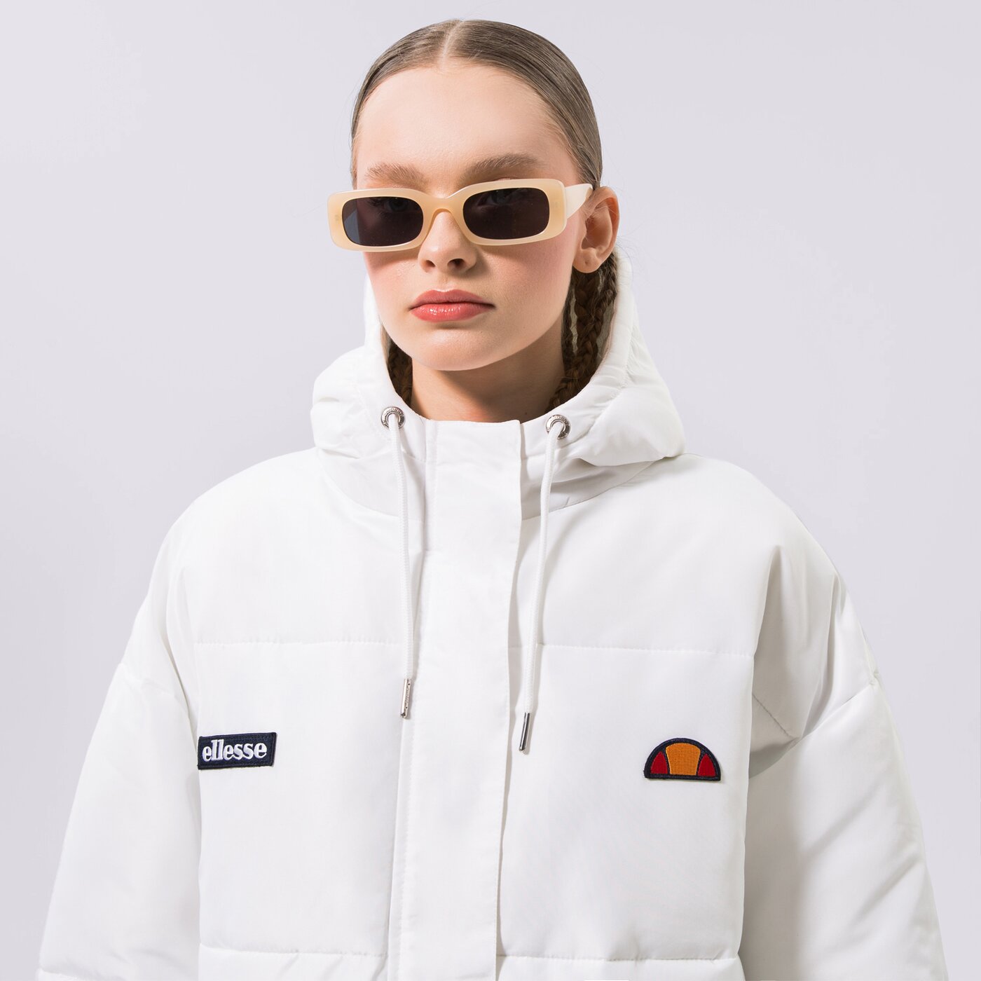 Дамско зимно яке ELLESSE ЯКЕ ПУХЕН PEJO PADDED JACKET WHT sgc05501908 цвят бял