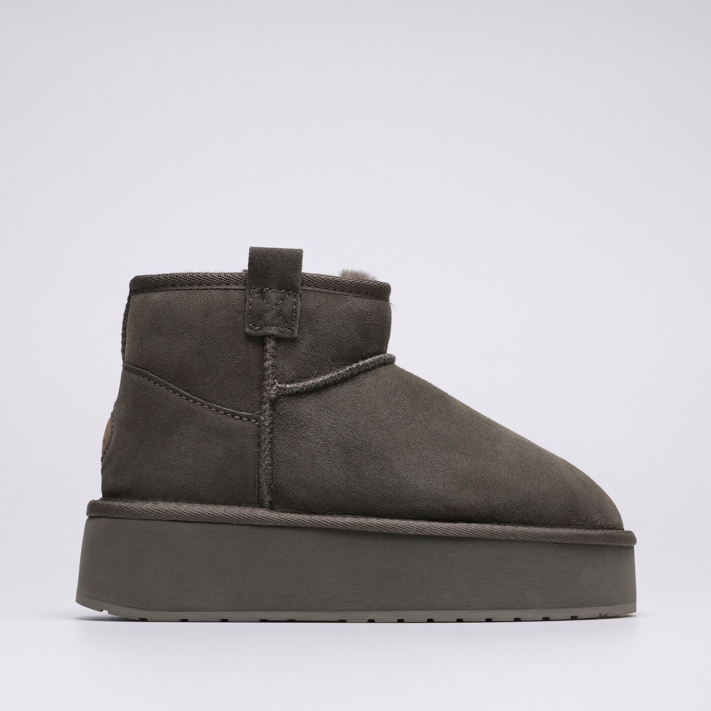 Дамски кежуал EMU AUSTRALIA FOYFLATFORM MICRO w13073charcoal цвят сив