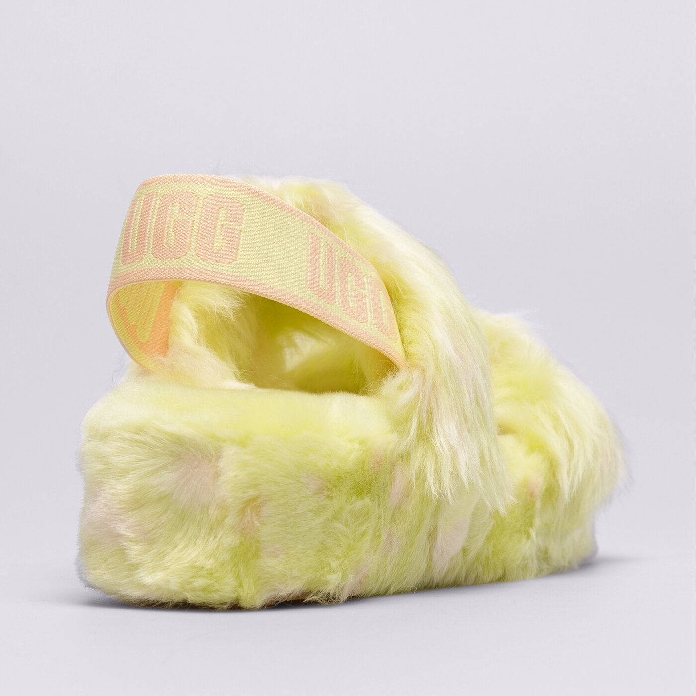 Дамски чехли и сандали UGG OH YEAH SPOTS 1118165-pollen цвят жълт