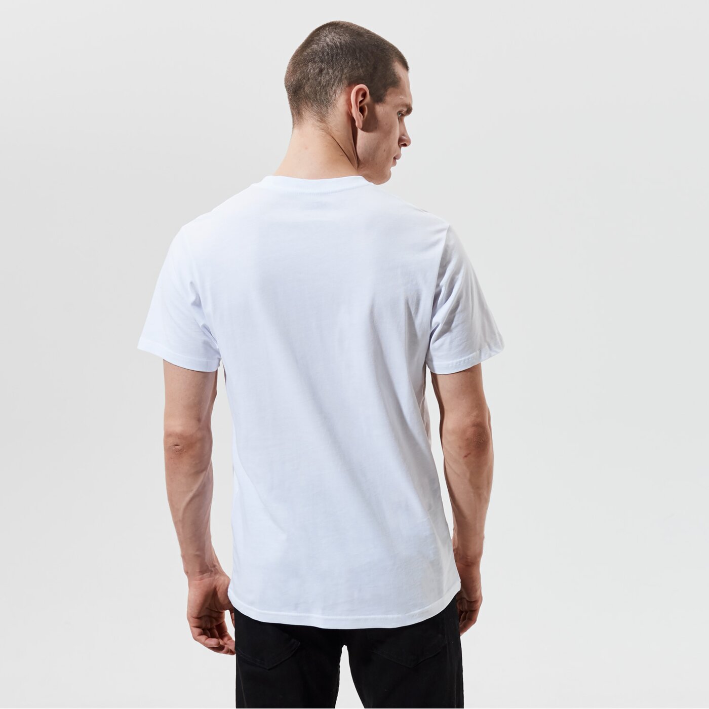 Мъжка тениска VANS ТЕНИСКА MN NEW VARSITY POCKET SS WHITE vn0a54c7wht1 цвят бял