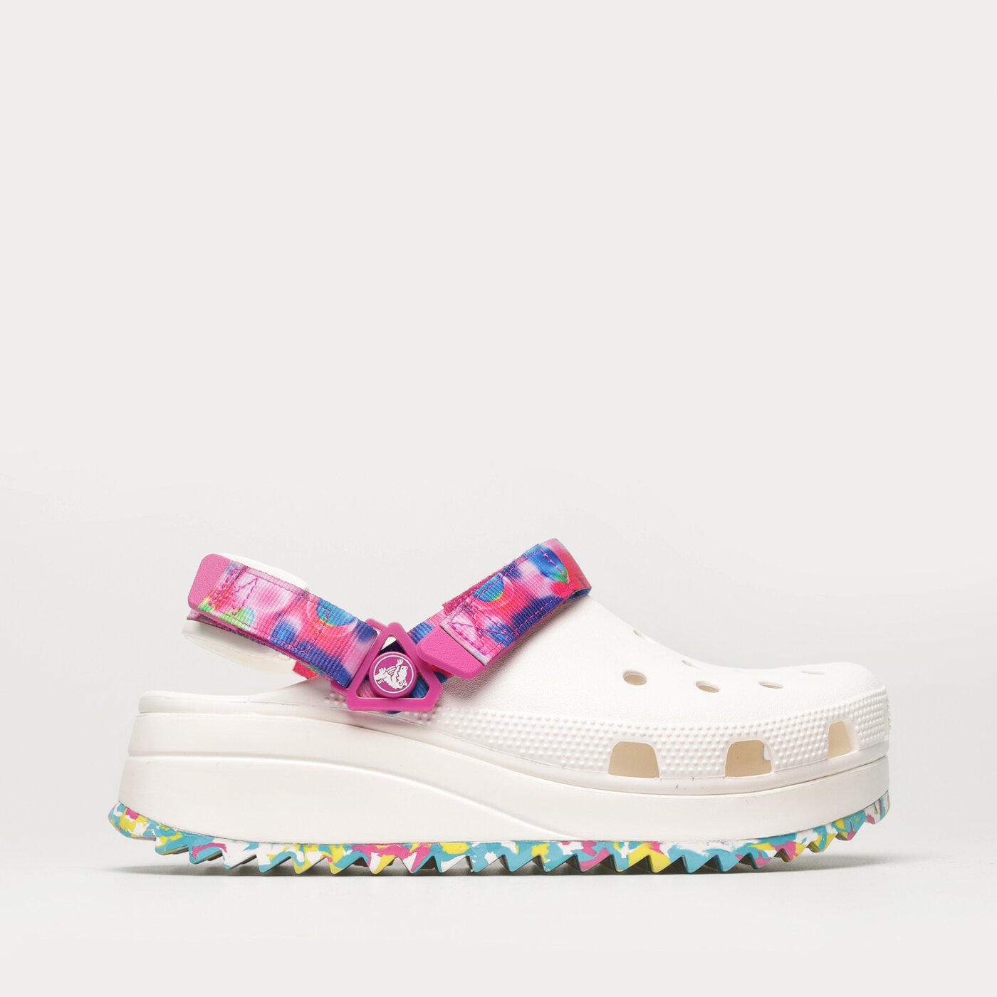 Дамски чехли и сандали CROCS HIKER SOLARIZED 207990-94s цвят бял