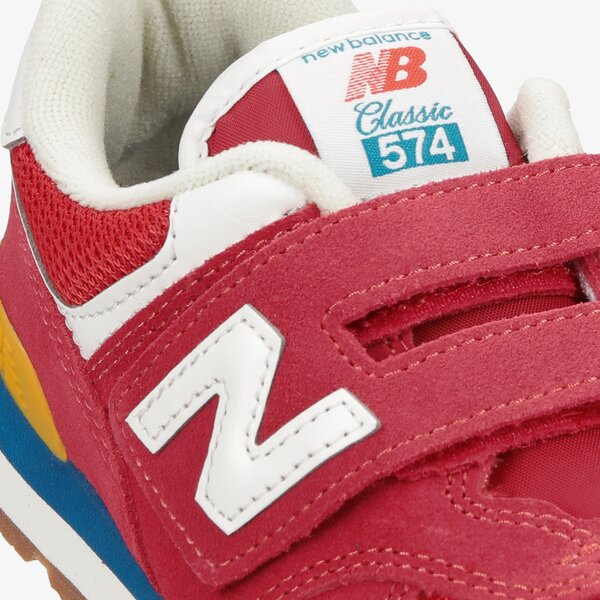 Детски маратонки NEW BALANCE 574  pv574ha2 цвят червен