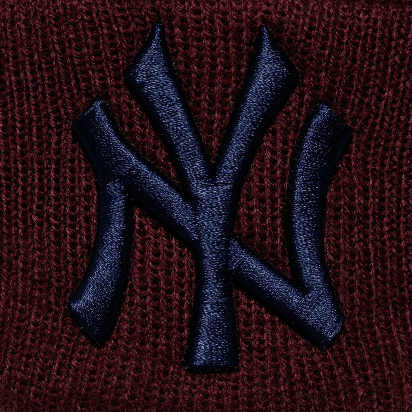Мъжка зимна шапка NEW ERA ШАПКА LE BEANIE NYY MRN 60292606 цвят бордо