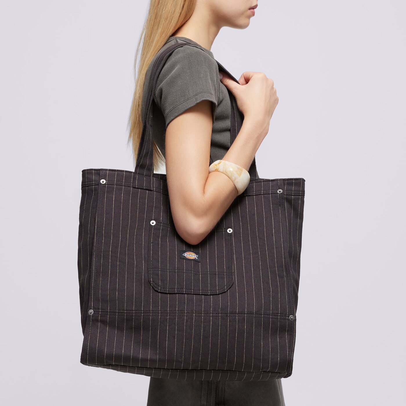 Дамски сак DICKIES ЧАНТА DENIM TOTE BAG dk0a4z6cblk1 цвят черен