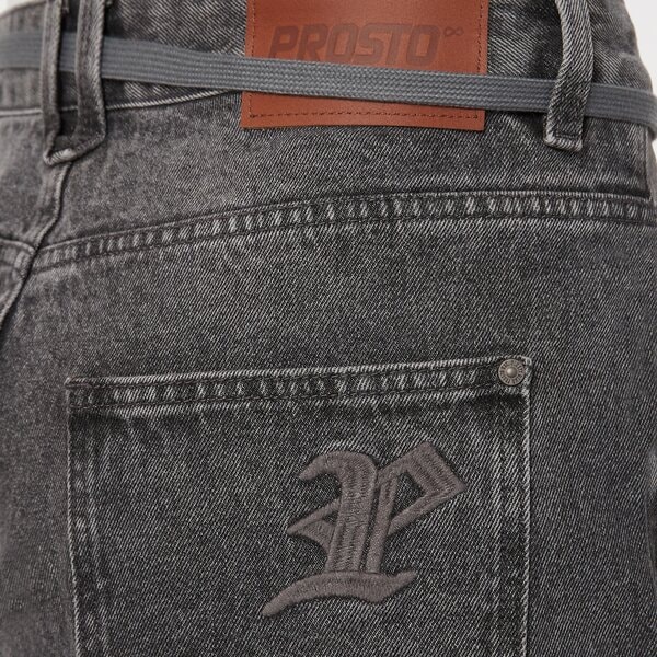 Мъжки панталони PROSTO ДЪНКОВИ ПАНТАЛОНИ BAGGY TARMAC LIGHT GRAY kl252mpan3011 цвят сив