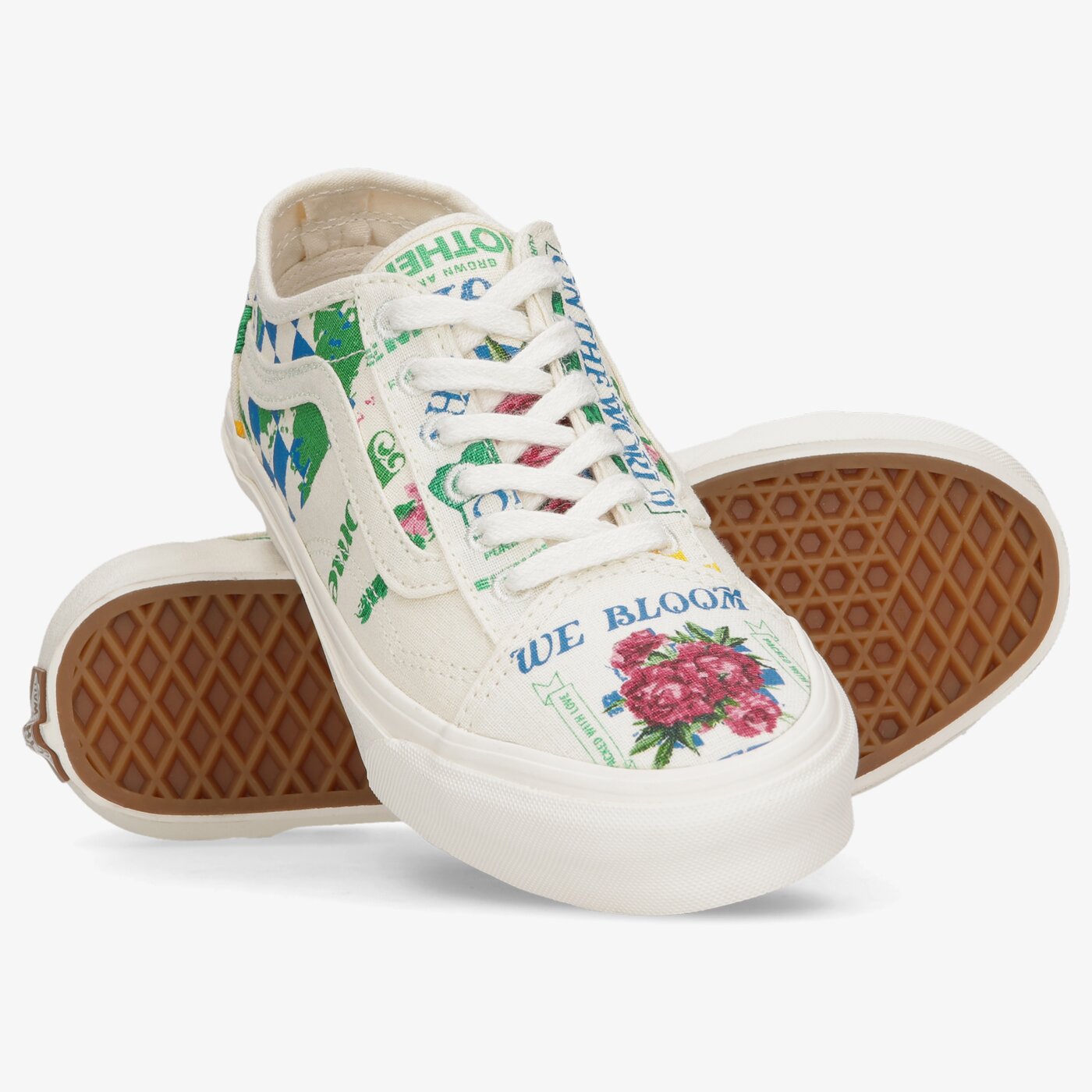 Дамски маратонки VANS UA OLD SKOOLTAPERED vn0a54f4as1 цвят бял