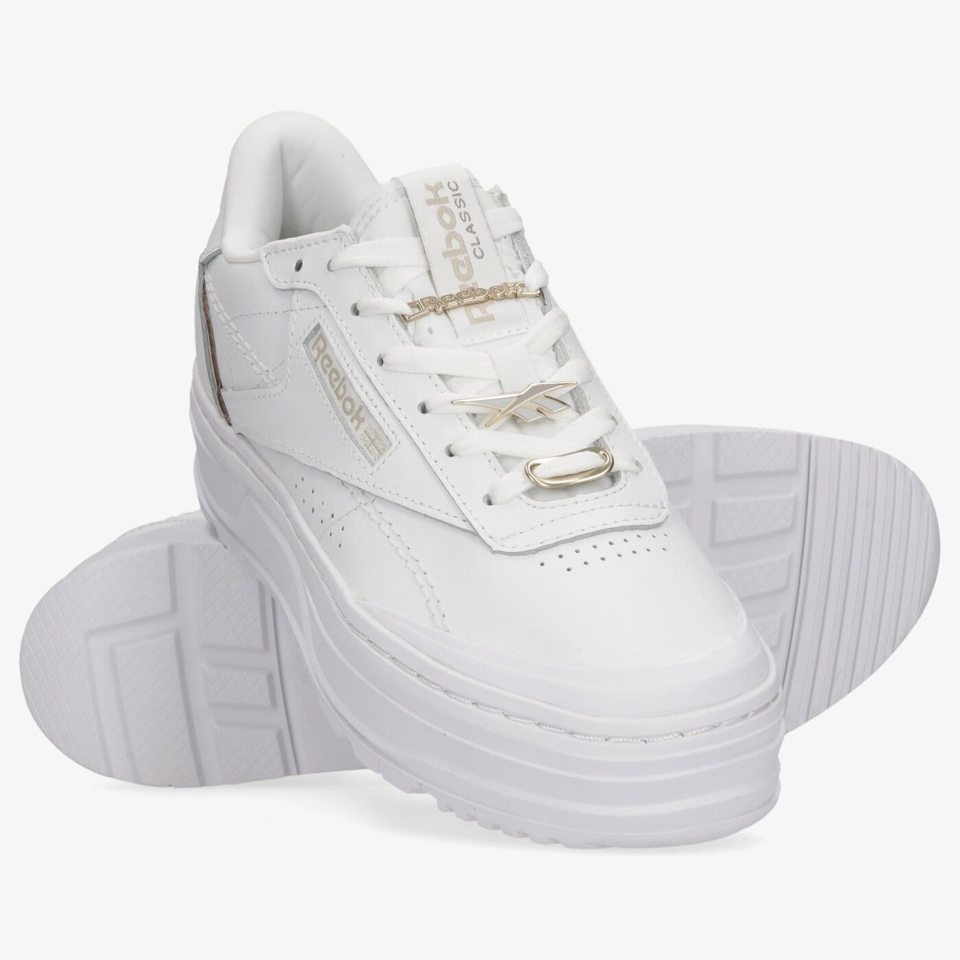 Дамски маратонки REEBOK CLUB C DOUBLE GEO gx8766 цвят бял