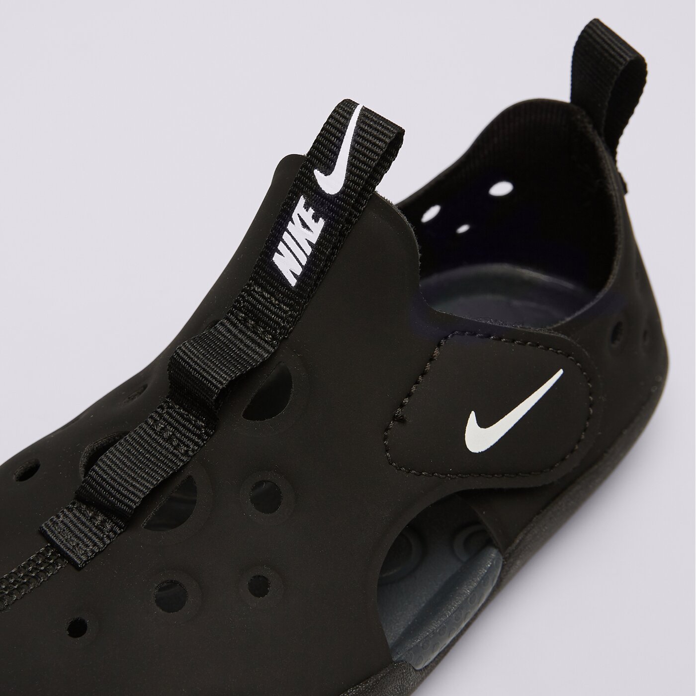 Детски чехли и сандали NIKE SUNRAY PROTECT 4 BP hf6277-001 цвят черен