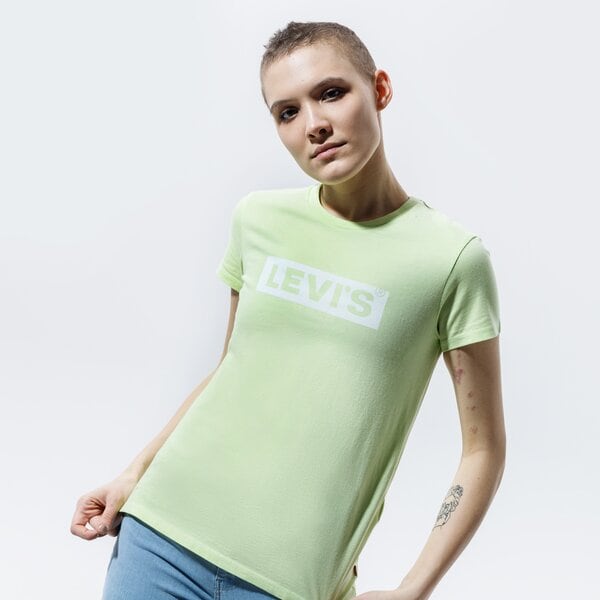 Дамска тениска LEVI'S ТЕНИСКА THE PERFECT TEE 17369-1508 цвят зелен