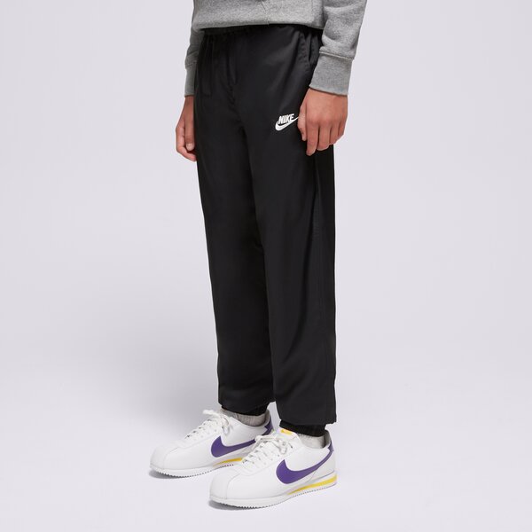 Детски панталони NIKE ПАНТАЛОНИ K NSW CLUB WVN JGGR LBR BOY hf8141-010 цвят черен