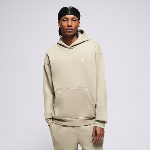 Мъжки суичър JORDAN СУИТЧЪР С КАЧУЛКА JORDAN BROOKLYN FLEECE fv7281-205 цвят бежов