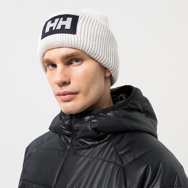 Дамска зимна шапка HELLY HANSEN ШАПКА HH BOX BEANIE 53648823 цвят сив