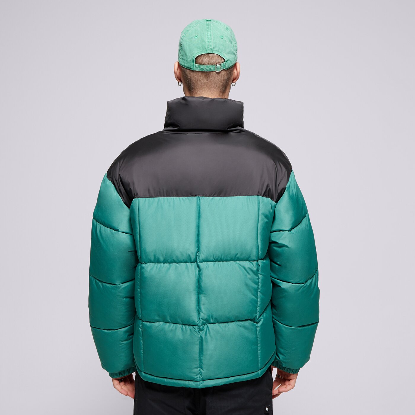 Мъжко зимно яке ELLESSE ЯКЕ ПУХЕН ARGENT PADDED BLK/GREEN PADDED JACKET shx20980022 цвят черен