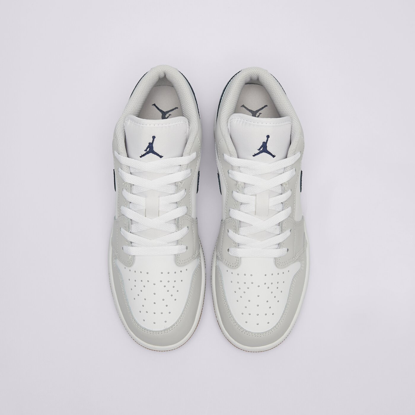 Детски маратонки JORDAN 1 LOW 553560-146 цвят сив