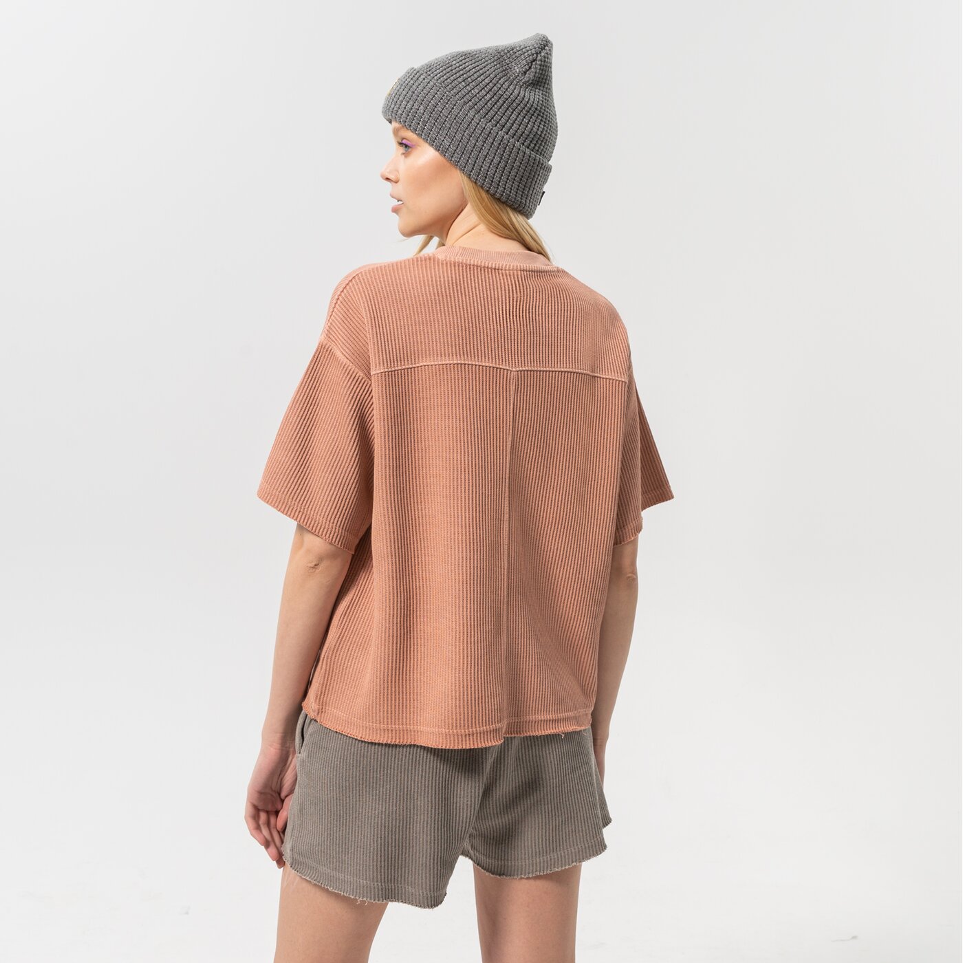 Дамска тениска REEBOK ТЕНИСКА CL RBK ND WAFFLE TEE h49291 цвят розов