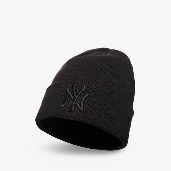 Мъжка зимна шапка NEW ERA ЗИМНА ШАПКА MLB CUFF KNIT NYY BOB NEW YORK YANKEES B 12122729 цвят черен