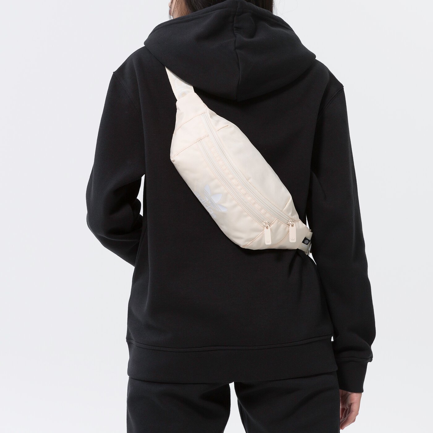 Дамска чанта за кръст ADIDAS ЧАНТА AC WAISTBAG hk2627 цвят бежов