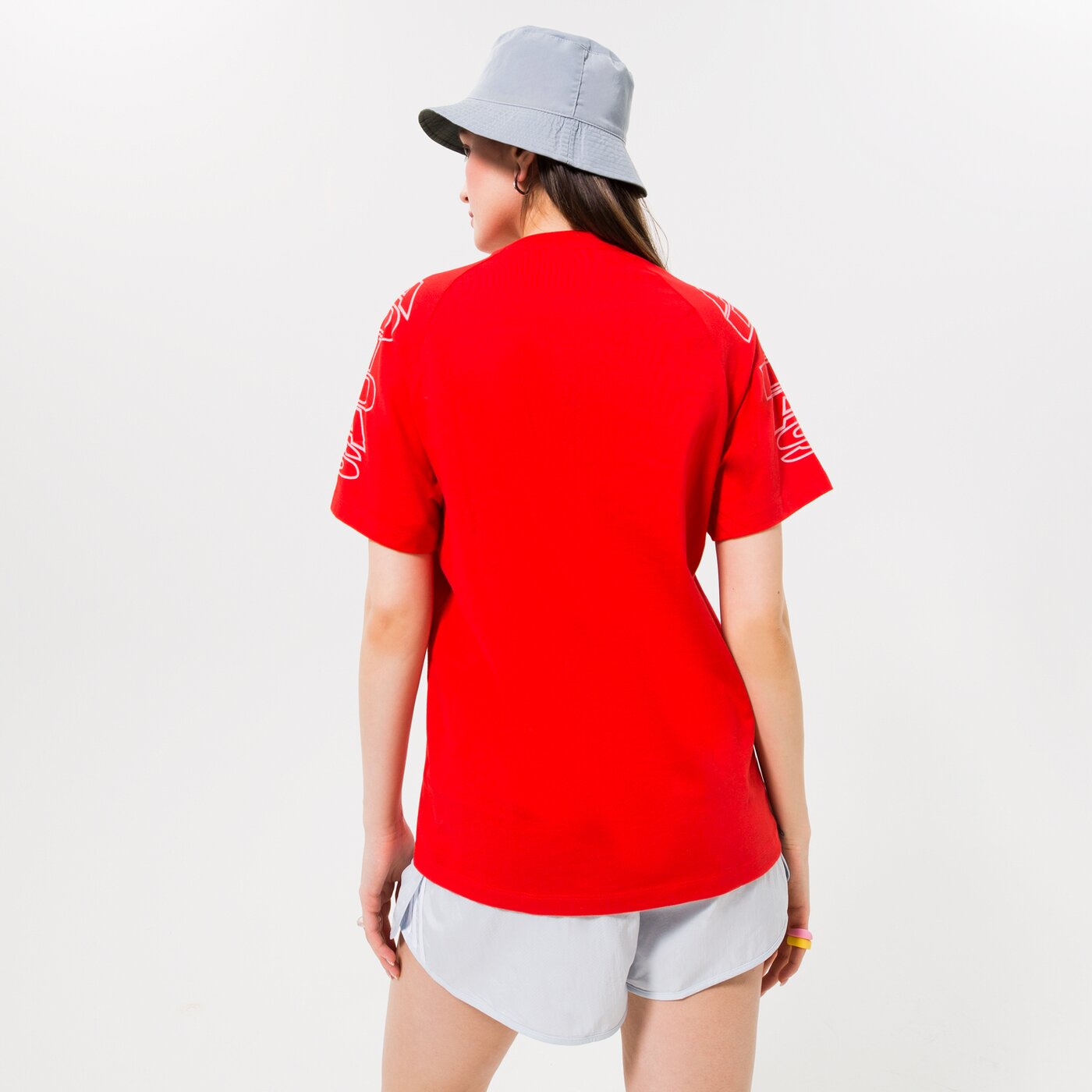 Дамска тениска ADIDAS ТЕНИСКА H20250 h20250 цвят червен