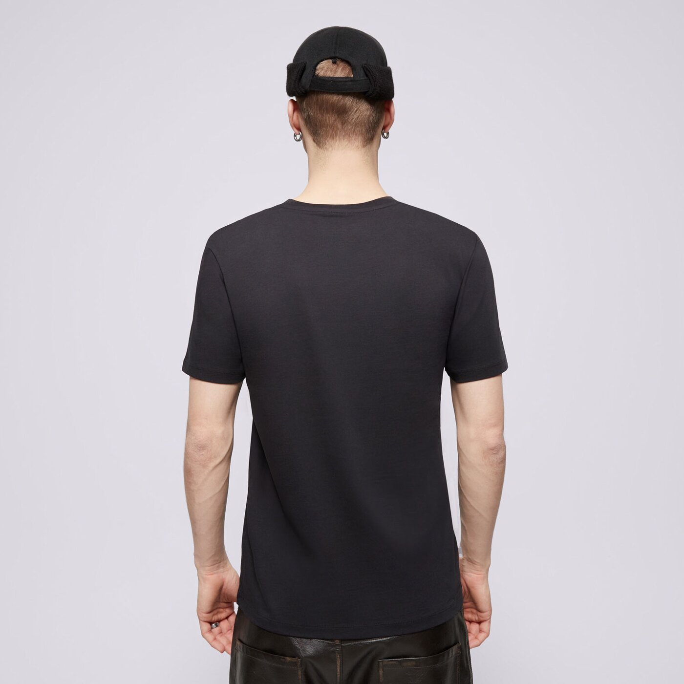 Мъжка тениска TIMBERLAND ТЕНИСКА SMALL LOGO PRINT tb0a5pgz0011 цвят черен