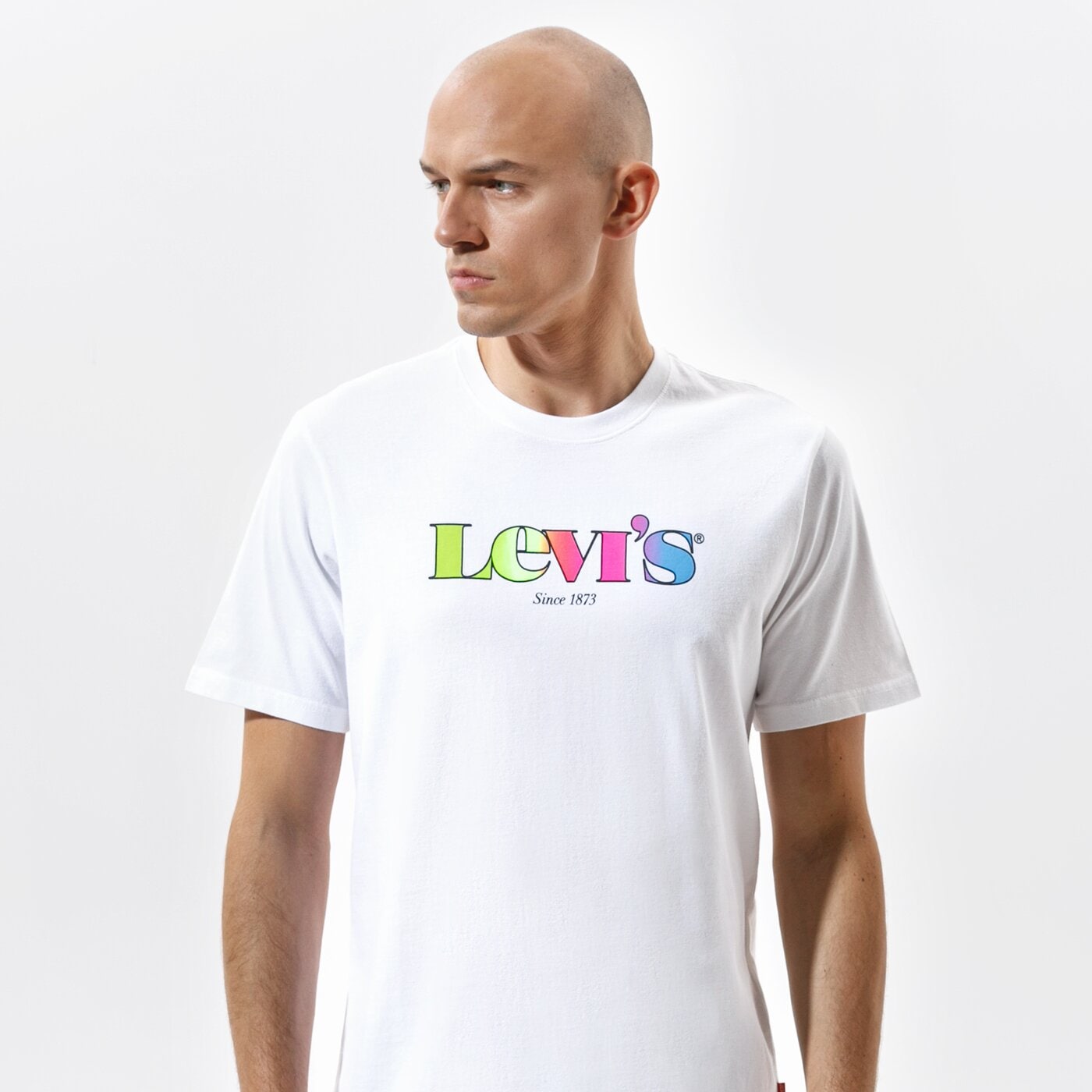 Мъжка тениска LEVI'S ТЕНИСКА SS RELAXED FIT TEE 16143-0159 цвят бял