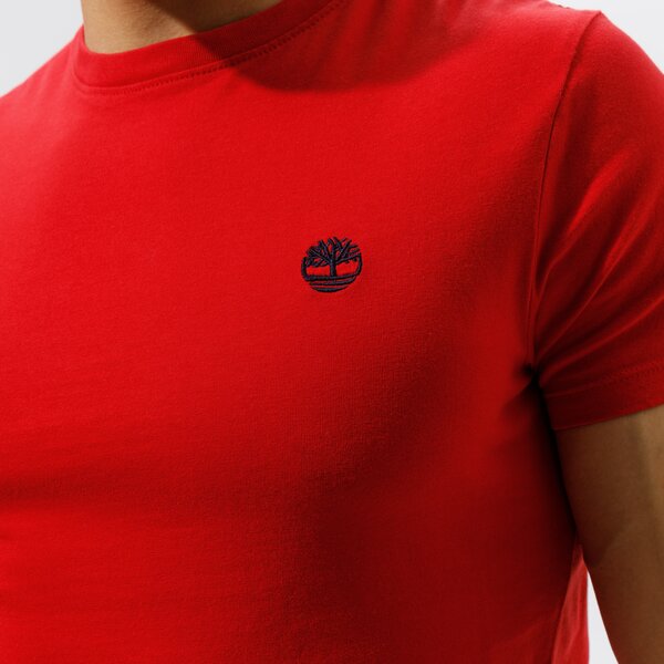 Мъжка тениска TIMBERLAND ТЕНИСКА SS DUNSTAN RIVER JERSEY CREW TEE (SLIM) tb0a2bprp921 цвят червен