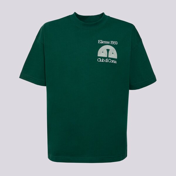 Мъжка тениска ELLESSE ТЕНИСКА CLUB DI CORSA TEE DGREEN shb23147502 цвят зелен