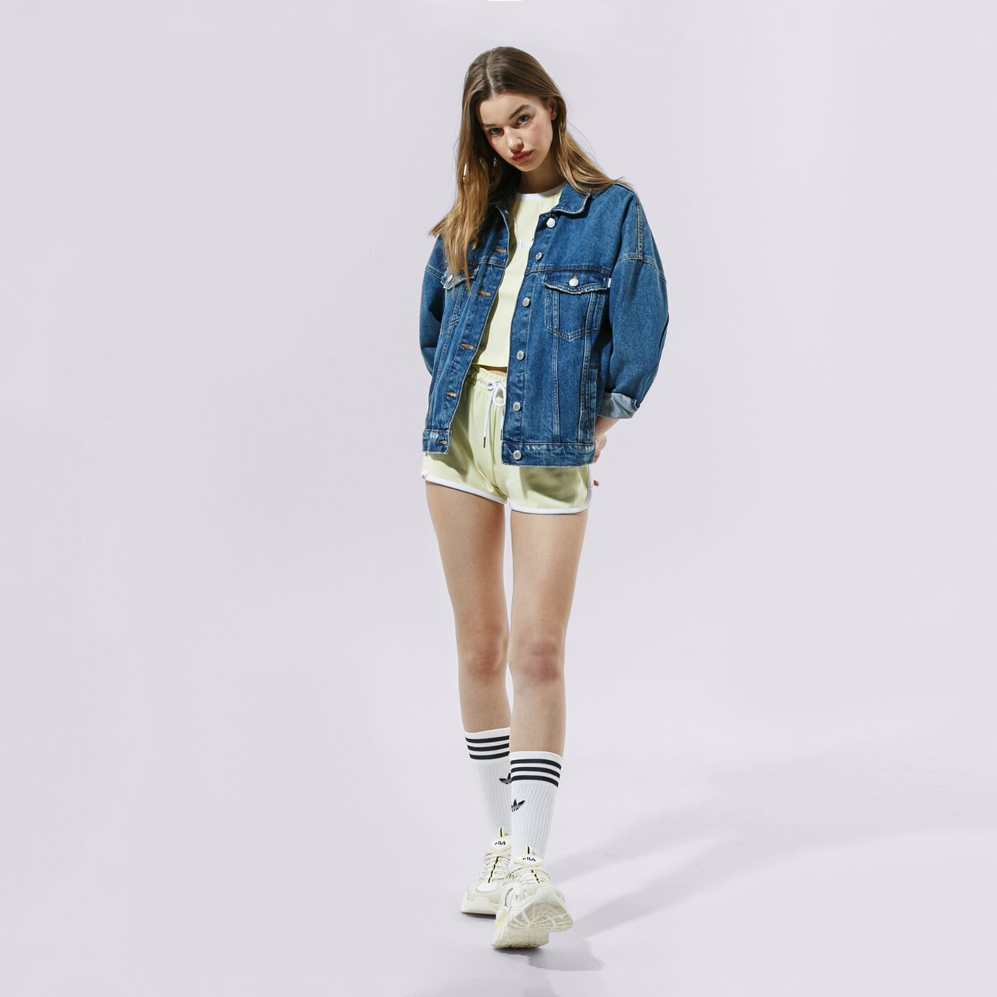 Дамска тениска ELLESSE ТЕНИСКА DERLA CROP ТЕНИСКА LYELLOW sgj11884603 цвят жълт