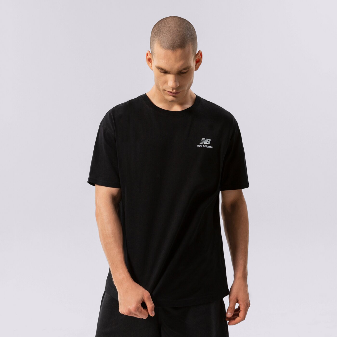 Мъжка тениска NEW BALANCE ТЕНИСКА NB ESSENTIALS UNI-SSENTIALS TEE ut21503bk цвят черен