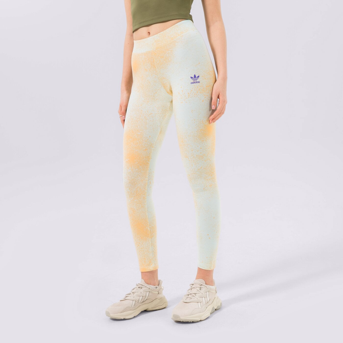 Дамски панталони ADIDAS КЛИН 7/8 КЛИН hl6618 цвят многоцветен