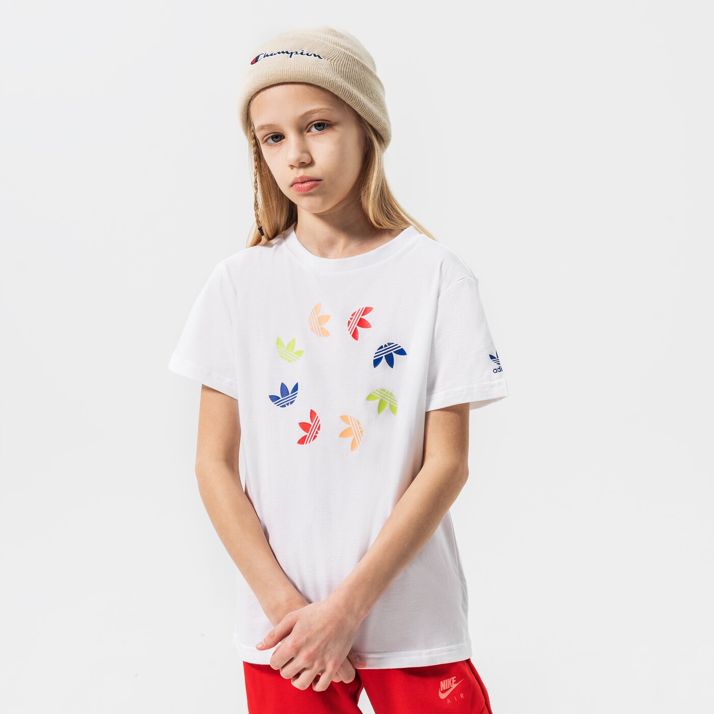 Детска тениска ADIDAS ТЕНИСКА TEE BOY hf2133 цвят бял