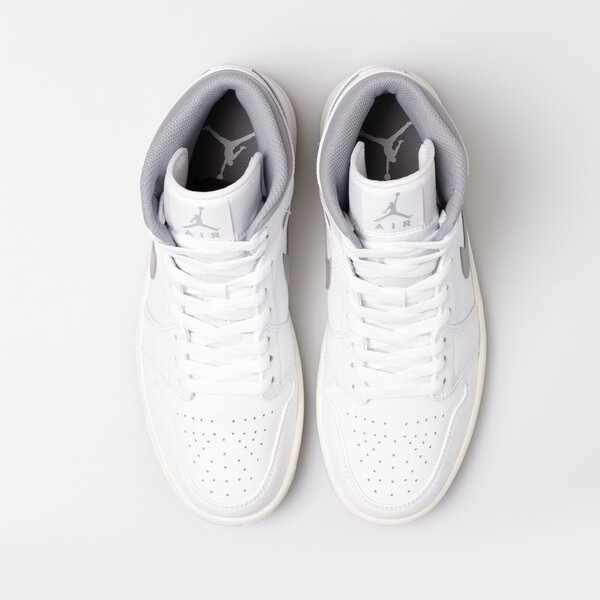 Мъжки маратонки AIR JORDAN 1 MID  554724-135 цвят бял