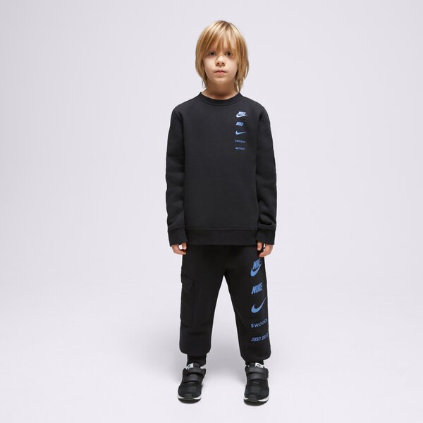Детски панталони NIKE ПАНТАЛОНИ B NSW SI FLC CARGO PANT BB fn7712-010 цвят черен