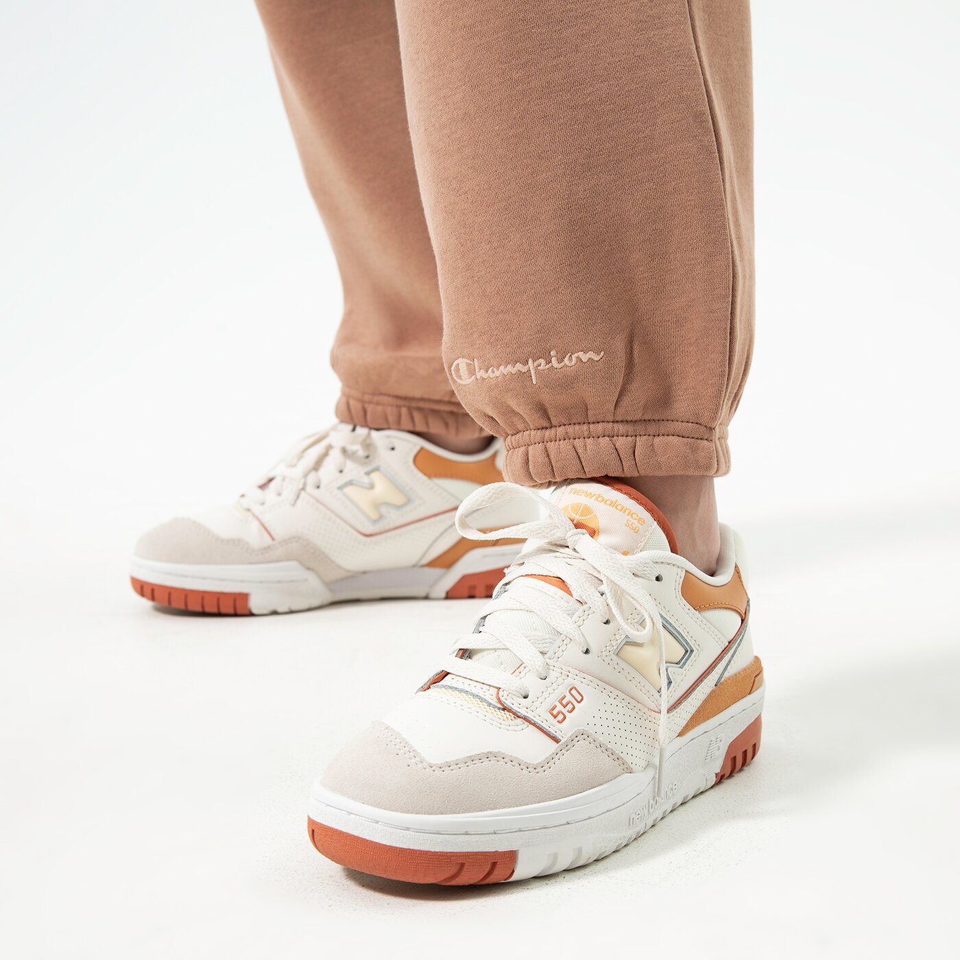 Дамски панталони CHAMPION ПАНТАЛОНИ PANTS 115668ms036 цвят кафяв