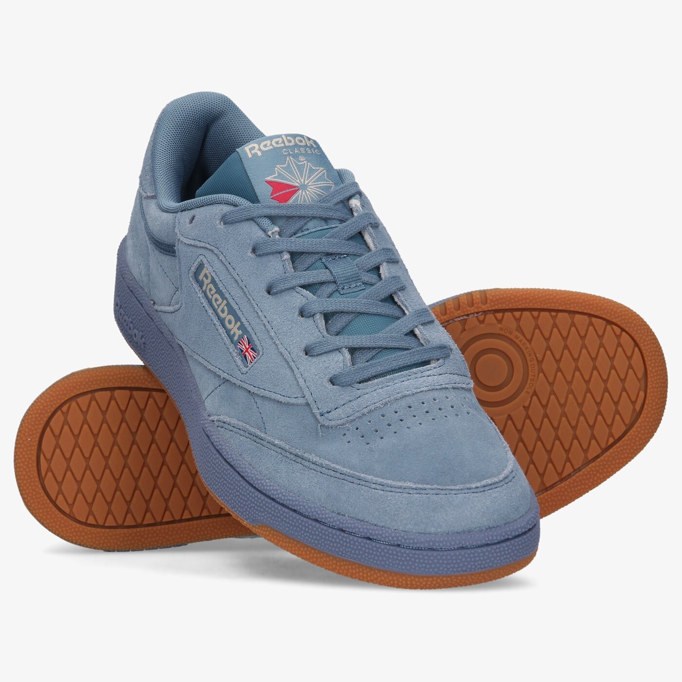 Мъжки маратонки REEBOK CLUB C 85 h68690 цвят син