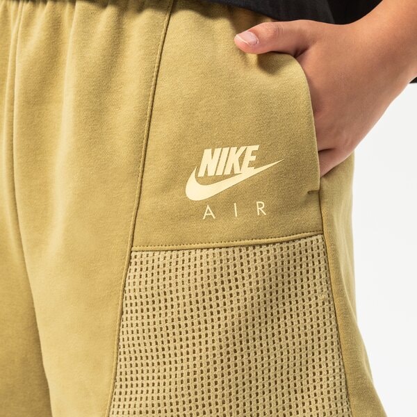 Дамски къси панталони NIKE ШОРТИ W NSW AIR FLC SHORT dm6470-769 цвят зелен