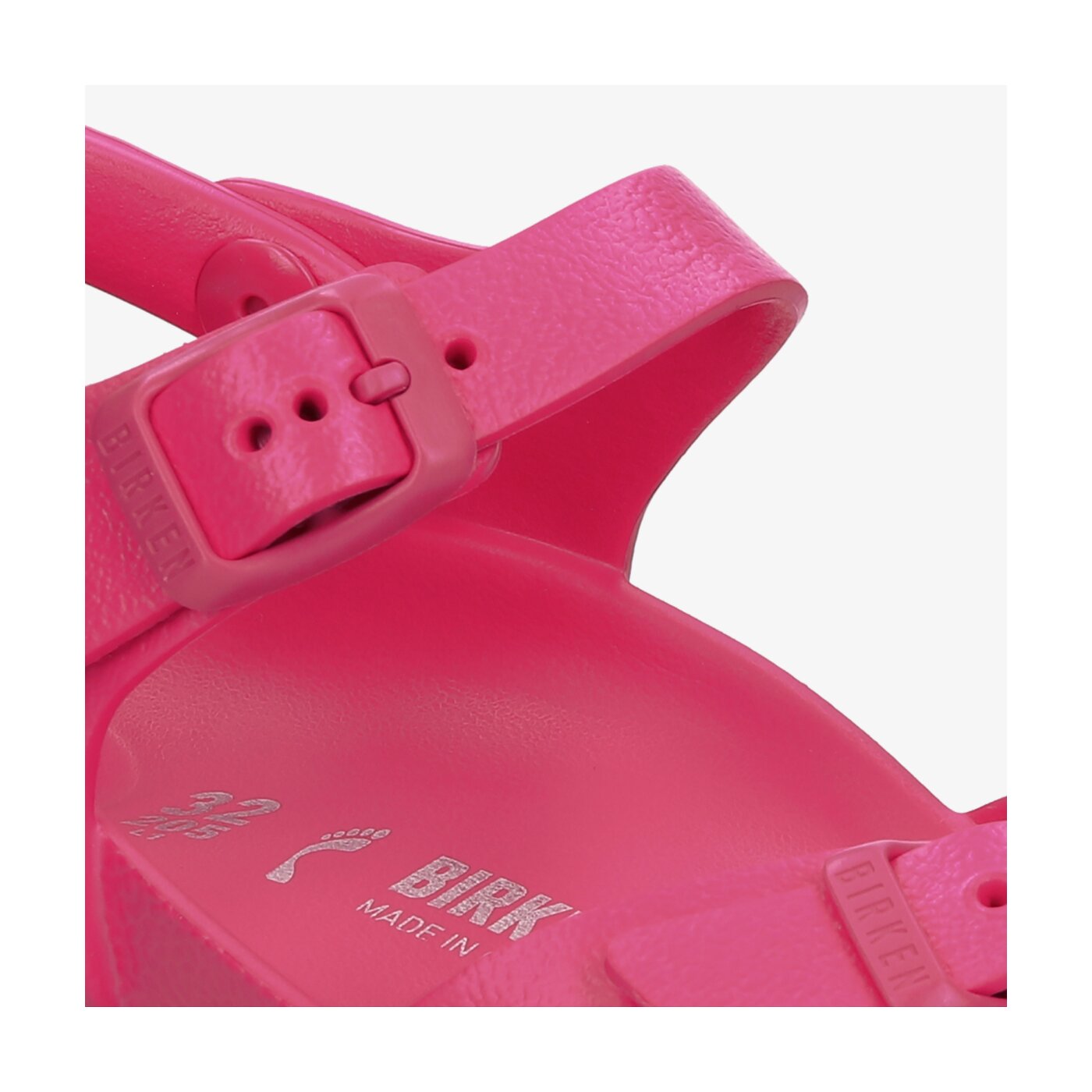 Детски чехли и сандали BIRKENSTOCK RIO 1015463 цвят розов